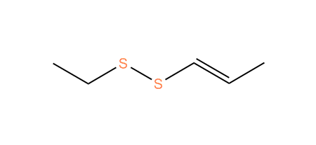 Ethyl trans-1-propenyl disulfide